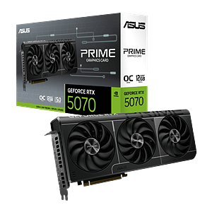Asus GeForce RTX 5070 Prime OC 12GB GDDR7 DLSS4  Tarjeta Gráfica Nvidia